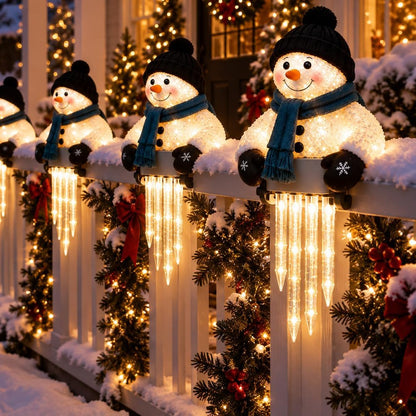 MerryCharm Christmas Icicle Light Decor Outdoor