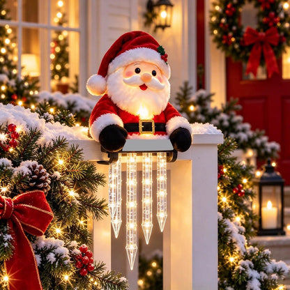 MerryCharm Christmas Icicle Light Decor Outdoor
