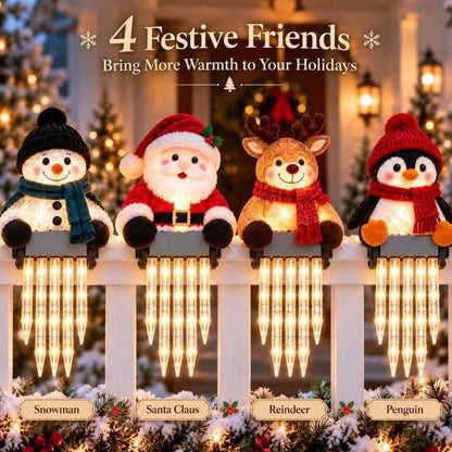 MerryCharm Christmas Icicle Light Decor Outdoor
