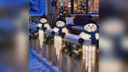 MerryCharm Christmas Icicle Light Decor Outdoor
